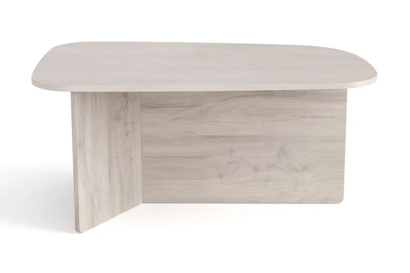 Coffee table Bark - Valkokuultokäsitelty tammi - Huonekalut - Pöytä & ruokailuryhmä - Sohvapöytä