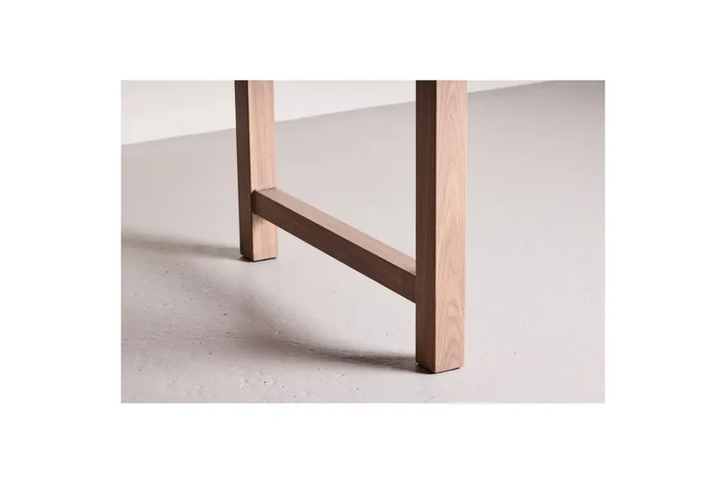 Count Ruokapöytä 220X100 Cm - Ruskea - Huonekalut - Pöytä & ruokailuryhmä - Ruokapöydät & keittiön pöydät