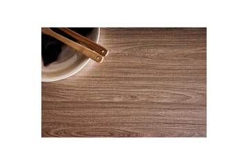Count suuri suorakulmainen ruokapöytä 220 cm puu- ja tammiviilulook - Ruskea - Huonekalut - Pöytä & ruokailuryhmä - Ruokapöydät & keittiön pöydät