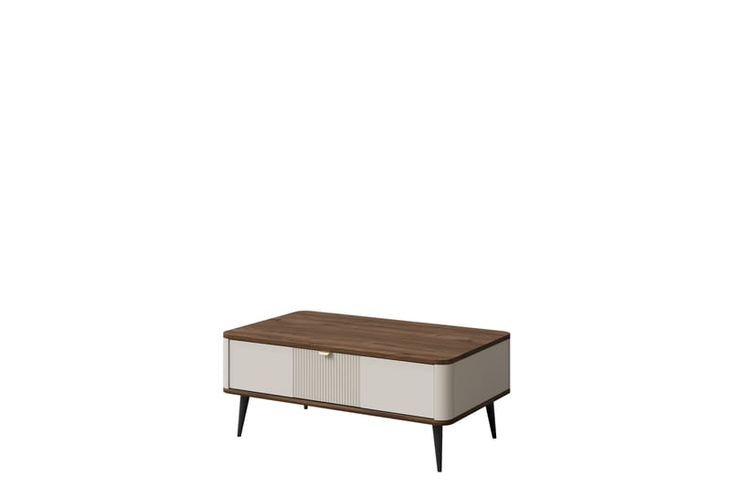 Cucina Sohvapöytä 100 cm - Beige/Ruskea - Huonekalut - Pöytä & ruokailuryhmä - Sohvapöytä