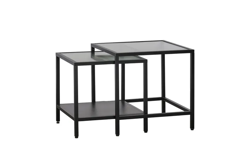 Cyan Sohvapöytä 50 cm - Musta - Huonekalut - Pöytä & ruokailuryhmä - Apupöytä & sivupöytä - Sarjapöytä