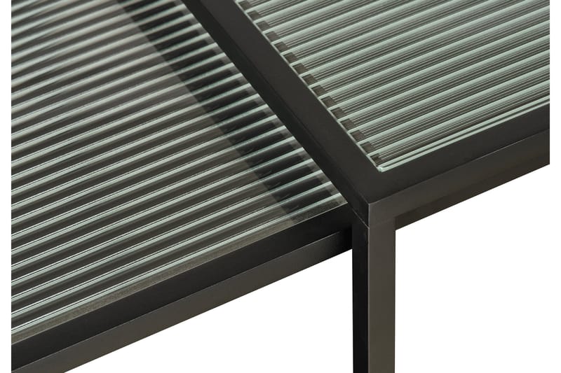 Cyan Sohvapöytä 90 cm - Musta - Huonekalut - Pöytä & ruokailuryhmä - Apupöytä & sivupöytä - Sarjapöytä