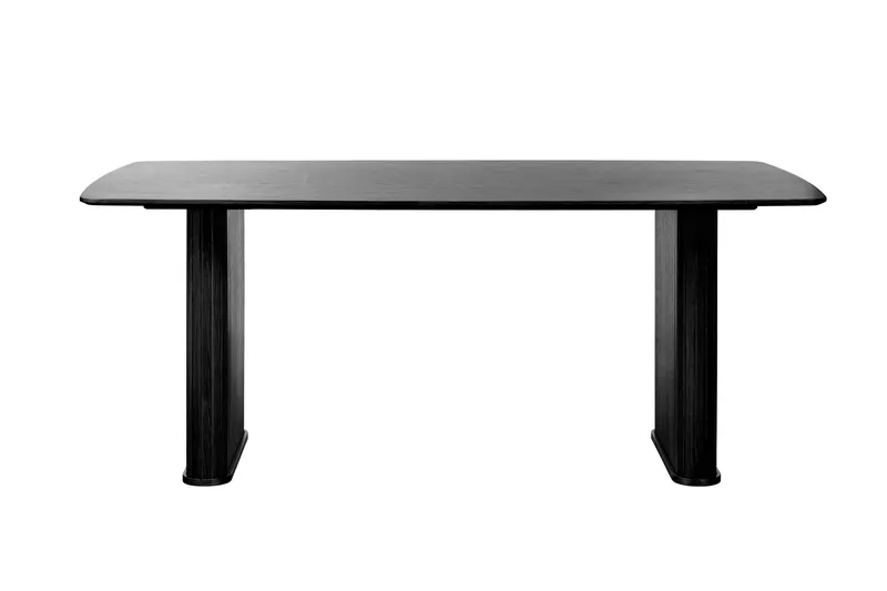Cyanna Ruokapöytä 190 cm Suorakulmainen, Musta