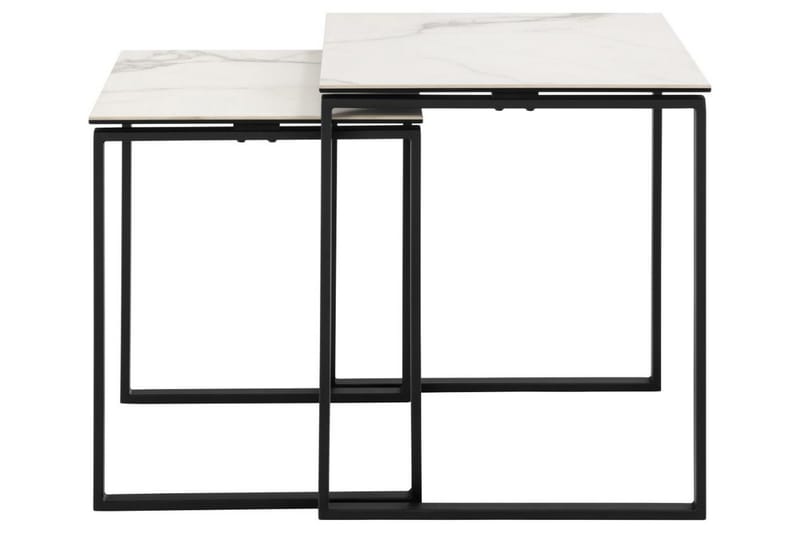 Cynthia Sohvapöytä 50 cm - Valkoinen - Huonekalut - Pöytä & ruokailuryhmä - Apupöytä & sivupöytä - Sarjapöytä