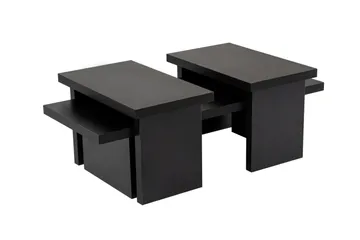 Dabi Sohvapöytä 110x45 cm - Musta - Huonekalut - Pöytä & ruokailuryhmä - Apupöytä & sivupöytä - Sarjapöytä