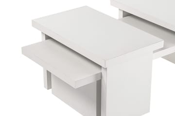Dabi Sohvapöytä 110x45 cm - Valkoinen - Huonekalut - Pöytä & ruokailuryhmä - Apupöytä & sivupöytä - Sarjapöytä