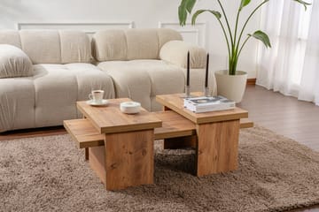 Dabi Sohvapöytä 110x45 cm - Puu - Huonekalut - Pöytä & ruokailuryhmä - Apupöytä & sivupöytä - Sarjapöytä