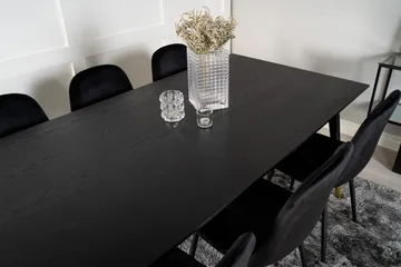 Daicy-ruokailuryhmä 180 cm + 6 Pontus-ruokatuolia - Huonekalut - Pöytä & ruokailuryhmä - Ruokailuryhmä