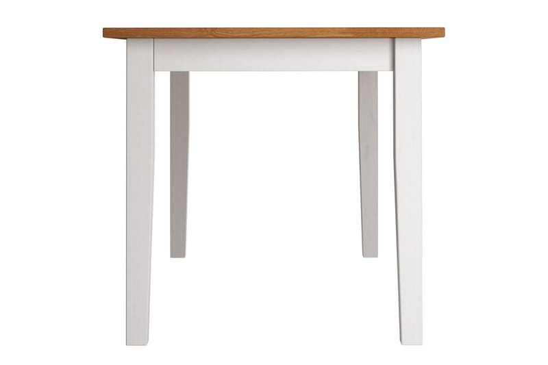 Dakota Ruokapöytä Suorakaiteen muotoinen 160x80 cm - Valkoinen - Huonekalut - Pöytä & ruokailuryhmä - Ruokapöydät & keittiön pöydät