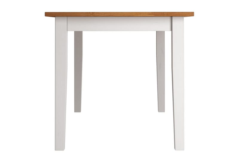 Dakota Ruokapöytä Suorakaiteen muotoinen 160x80 cm - Valkoinen - Huonekalut - Pöytä & ruokailuryhmä - Ruokapöydät & keittiön pöydät