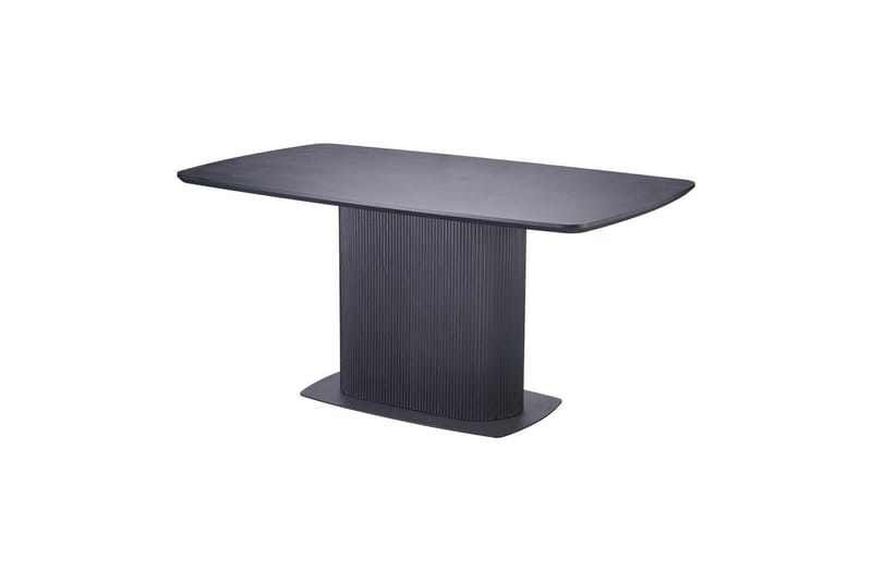 Daleton Ruokapöytä Suorakulmainen 160x90 cm, Mustaa