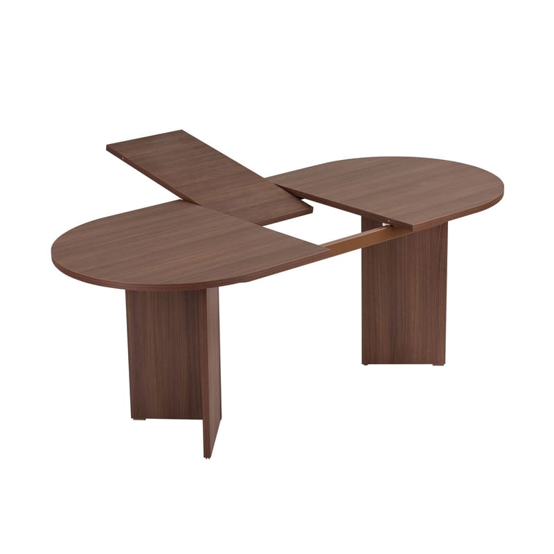 Dano Jatkettava ruokapöytä 160 cm - Pähkinä - Huonekalut - Pöytä & ruokailuryhmä - Ruokapöydät & keittiön pöydät