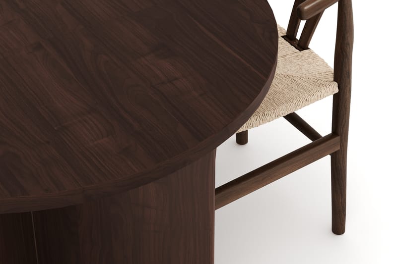 Dano Ruokapöytä 180 cm 4 Dezuid Ruokatuolit - Pähkinä - Huonekalut - Pöytä & ruokailuryhmä - Ruokailuryhmä