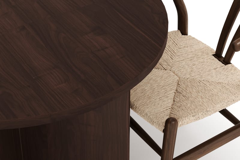 Dano Ruokapöytä 180 cm 6 Dezuid Ruokatuolit - Pähkinä - Huonekalut - Pöytä & ruokailuryhmä - Ruokailuryhmä