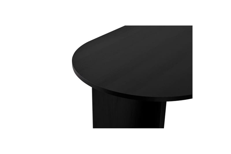 Dano Ruokapöytä 180 cm Soikea - Luonnonväri/Musta - Huonekalut - Pöytä & ruokailuryhmä - Ruokapöydät & keittiön pöydät