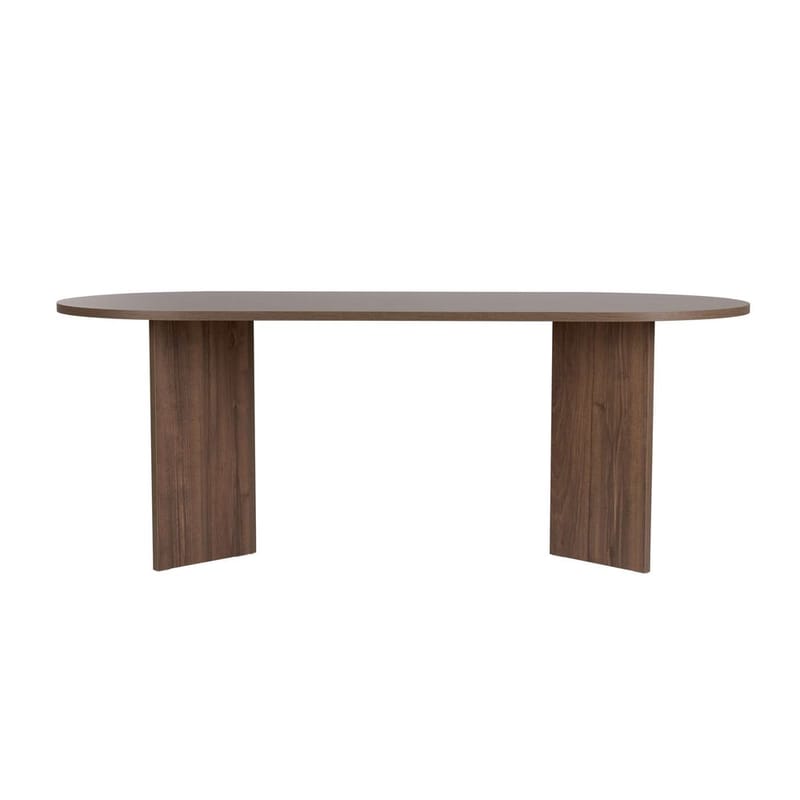 Dano Ruokapöytä Ovaali 200 cm - Ruskea - Huonekalut - Pöytä & ruokailuryhmä - Ruokapöydät & keittiön pöydät
