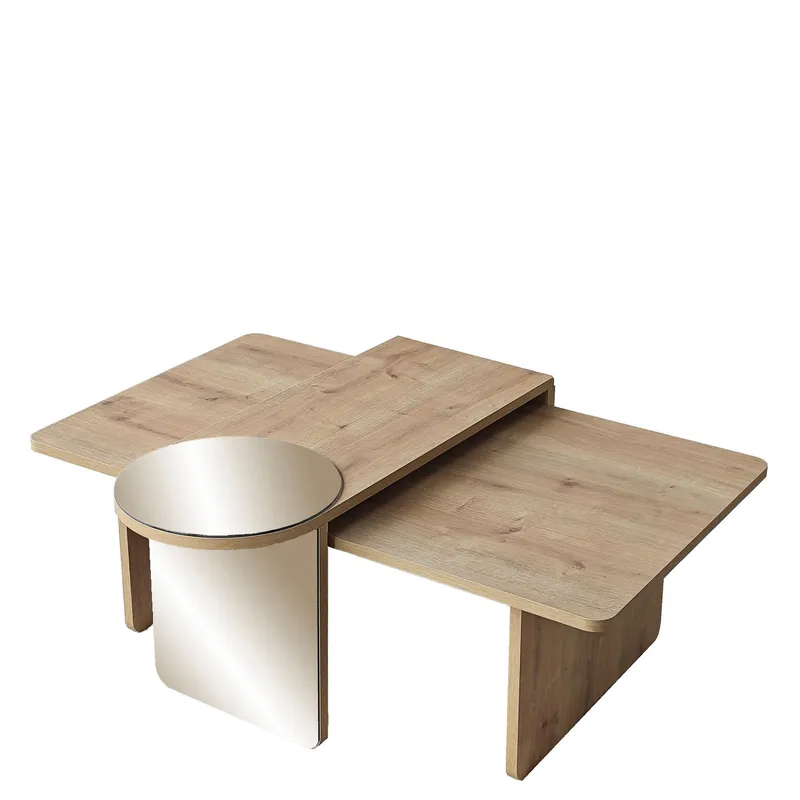 Dasina sohvapöytä 105 cm, Bronzie/Sapphire Oak