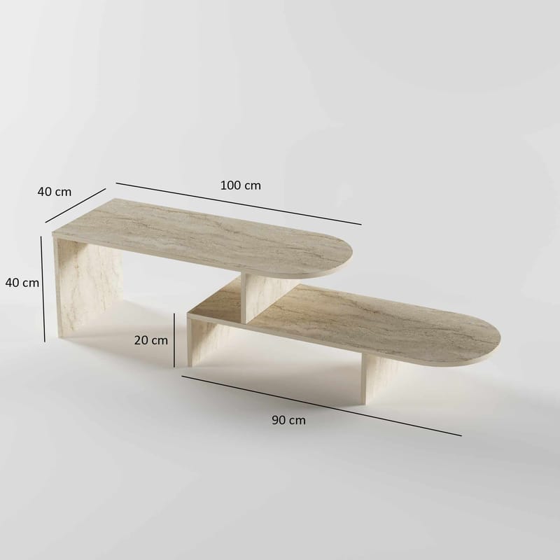 Deliones sohvapöytä 100 cm - Huonekalut - Pöytä & ruokailuryhmä - Sohvapöytä