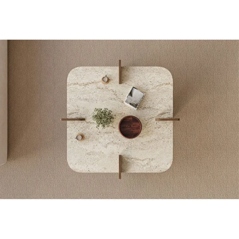 Denros Sohvapöytä 90 cm - Ruskea/Tummanruskea - Huonekalut - Pöytä & ruokailuryhmä - Sohvapöytä