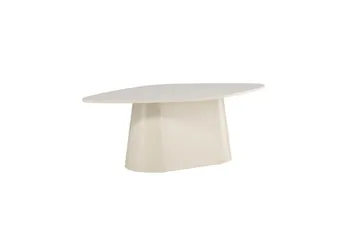 Diamond suuri soikea ruokapöytä 210 cm - Beige - Huonekalut - Pöytä & ruokailuryhmä - Ruokapöydät & keittiön pöydät