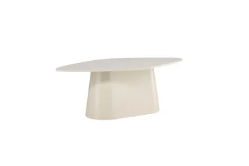Diamond suuri soikea ruokapöytä 210 cm - Beige - Huonekalut - Pöytä & ruokailuryhmä - Ruokapöydät & keittiön pöydät