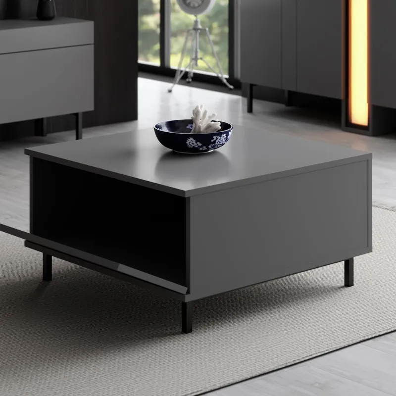 Djarhint Sohvapöytä 75 cm - Antrasiitti - Huonekalut - Pöytä & ruokailuryhmä - Sohvapöytä