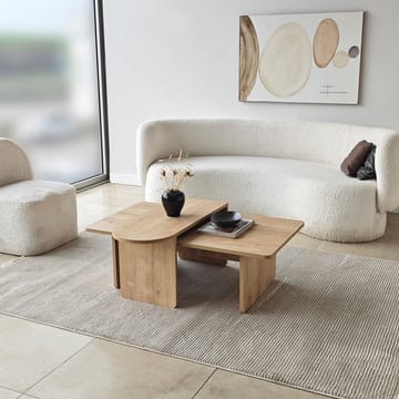 Djarhint Sohvapöytäsarja 82 cm - Pronssi/Sapphire Oak - Huonekalut - Pöytä & ruokailuryhmä - Sohvapöytä