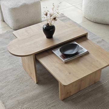 Djarhint Sohvapöytäsarja 82 cm - Pronssi/Sapphire Oak - Huonekalut - Pöytä & ruokailuryhmä - Sohvapöytä