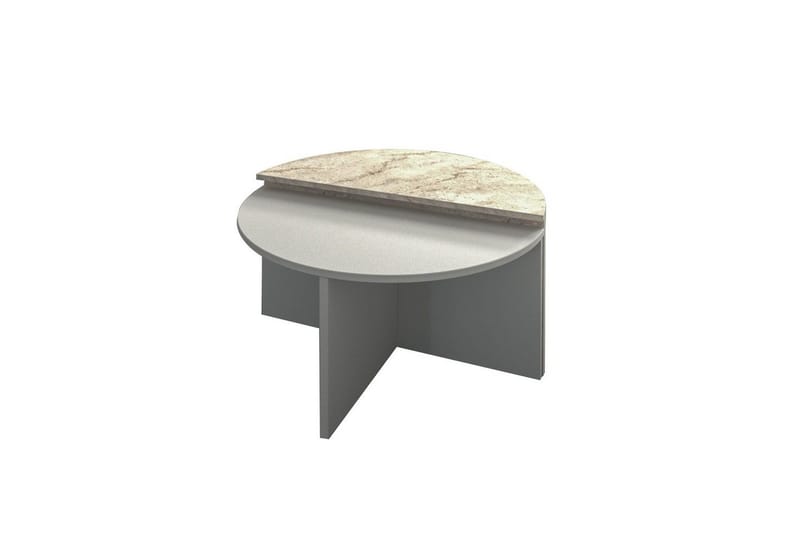 Dolcer Sohvapöytä 70 cm - Luonnollinen/Harmaa - Huonekalut - Pöytä & ruokailuryhmä - Sohvapöytä