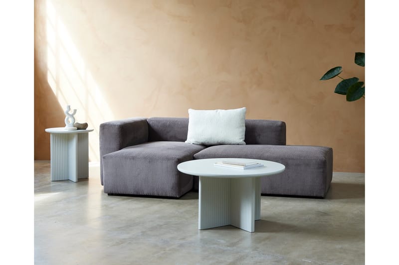 Donald Sohvapöytä 80 cm - Vaaleanharmaa - Huonekalut - Pöytä & ruokailuryhmä - Sohvapöytä