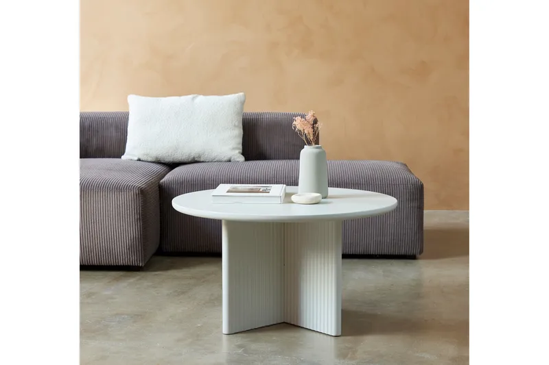 Donald Sohvapöytä 80 cm - Vaaleanharmaa - Huonekalut - Pöytä & ruokailuryhmä - Sohvapöytä