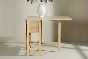 Edward-pudotuslehtipöytä 150x80 cm - valkolakattu / - Huonekalut - Pöytä & ruokailuryhmä - Ruokapöydät & keittiön pöydät