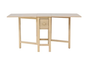 Edward-pudotuslehtipöytä 150x80 cm - valkolakattu / - Huonekalut - Pöytä & ruokailuryhmä - Ruokapöydät & keittiön pöydät