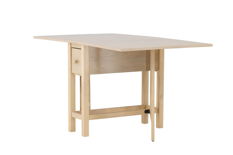 Edward-pudotuslehtipöytä 150x80 cm - valkolakattu / - Huonekalut - Pöytä & ruokailuryhmä - Ruokapöydät & keittiön pöydät