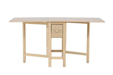 Edward-pudotuslehtipöytä 150x80 cm - valkolakattu / - Huonekalut - Pöytä & ruokailuryhmä - Ruokapöydät & keittiön pöydät