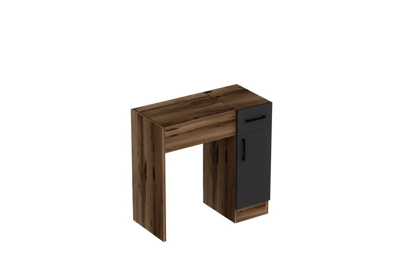 Elgar Kampauspöytä 77 cm, Vaaleanruskea/Antrasiitti