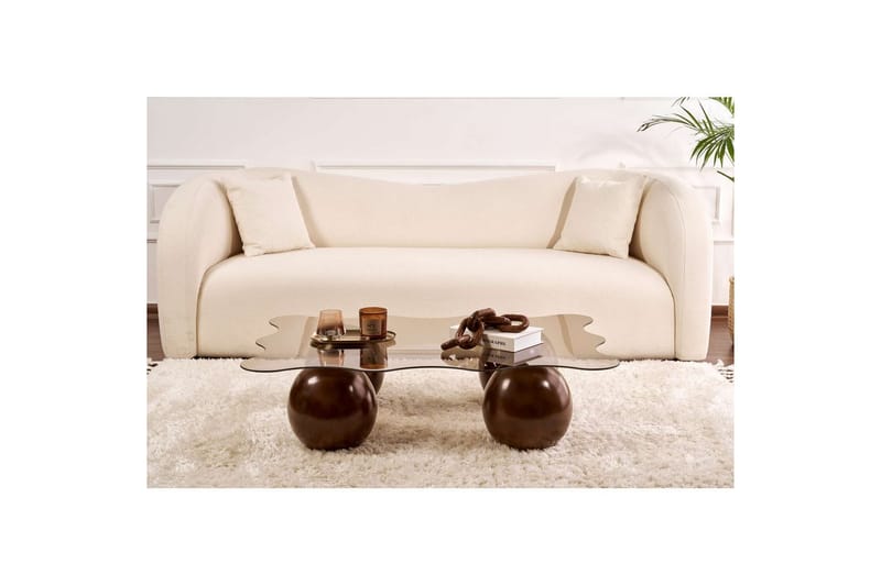 Elinville Sohvapöytä 120 cm - Ruskea - Huonekalut - Pöytä & ruokailuryhmä - Sohvapöytä