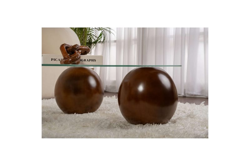 Elinville Sohvapöytä 120 cm - Ruskea - Huonekalut - Pöytä & ruokailuryhmä - Sohvapöytä