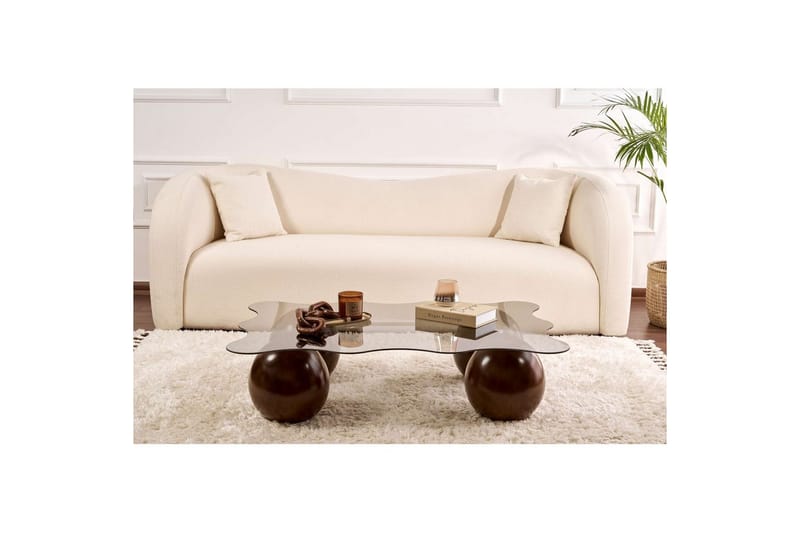 Elinville Sohvapöytä 120 cm - Ruskea - Huonekalut - Pöytä & ruokailuryhmä - Sohvapöytä