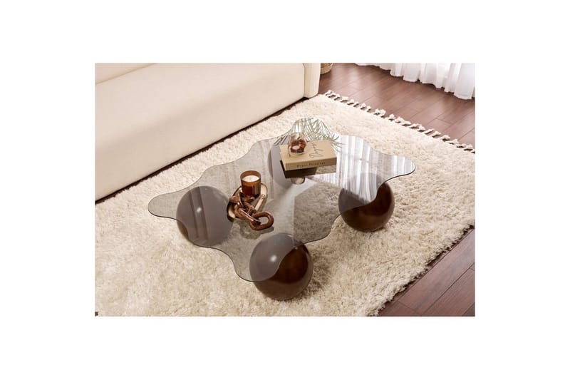 Elinville Sohvapöytä 120 cm - Ruskea - Huonekalut - Pöytä & ruokailuryhmä - Sohvapöytä