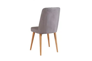 Ergene Ruokailuryhmä 120 cm Suorakulmainen - Luonnollinen/Harmaa - Huonekalut - Pöytä & ruokailuryhmä - Ruokailuryhmä