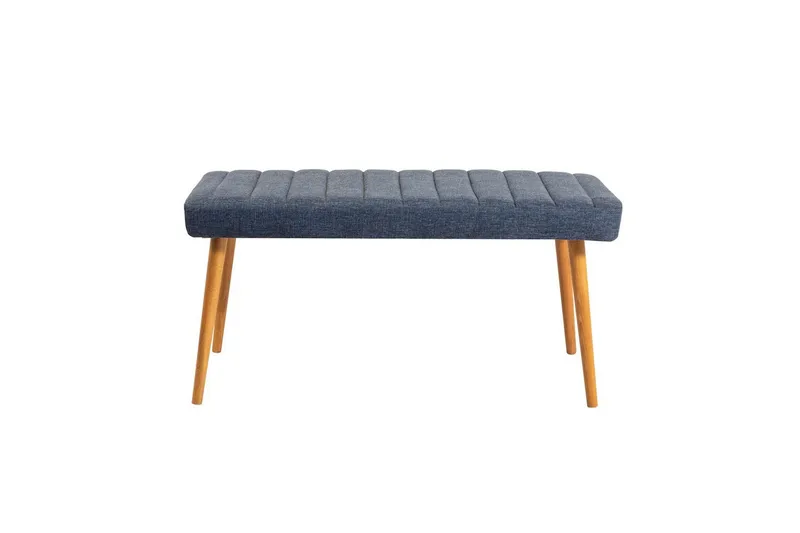 Ergene Ruokailuryhmä 120 cm Suorakulmainen - Luonnollinen/Laivastonsininen - Huonekalut - Pöytä & ruokailuryhmä - Ruokailuryhmä