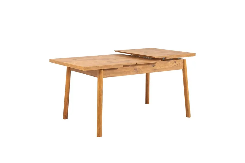 Ergene Ruokailuryhmä 120 cm Suorakulmainen - Luonnollinen/Sininen - Huonekalut - Pöytä & ruokailuryhmä - Ruokailuryhmä