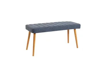 Ergene Ruokailuryhmä 120 cm Suorakulmainen - Luonnollinen/Sininen - Huonekalut - Pöytä & ruokailuryhmä - Ruokailuryhmä