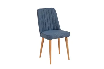 Ergene Ruokailuryhmä 120 cm Suorakulmainen - Luonnollinen/Sininen - Huonekalut - Pöytä & ruokailuryhmä - Ruokailuryhmä