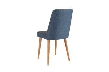 Ergene Ruokailuryhmä 120 cm Suorakulmainen - Luonnollinen/Sininen - Huonekalut - Pöytä & ruokailuryhmä - Ruokailuryhmä