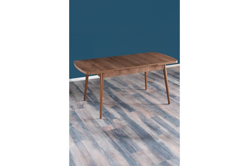 Evano Ruokapöytä 132 cm Suorakulmainen - Pähkinä - Huonekalut - Pöytä & ruokailuryhmä - Ruokapöydät & keittiön pöydät