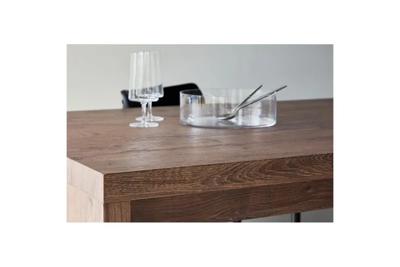 Evone Ruokapöytä 200X100 Cm - Mocca - Huonekalut - Pöytä & ruokailuryhmä - Ruokapöydät & keittiön pöydät