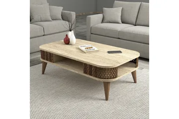 Eylul Sohvapöytä 105 cm - Beige - Huonekalut - Pöytä & ruokailuryhmä - Sohvapöytä