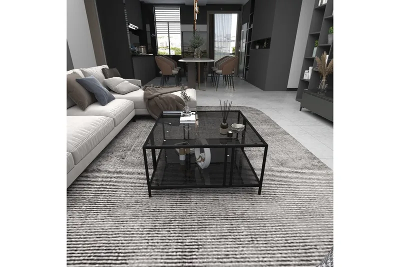 Ezer Sohvapöytä 80 cm - Musta - Huonekalut - Pöytä & ruokailuryhmä - Sohvapöytä